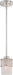 Nuvo Lighting - 60-4688 - One Light Mini Pendant - Fusion - Brushed Nickel