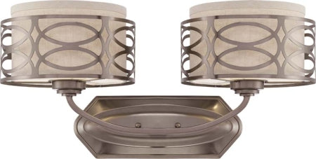 Nuvo Lighting - 60-4722 - Two Light Vanity - Harlow - Hazel Bronze