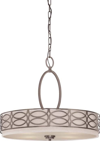 Nuvo Lighting - 60-4726 - Four Light Pendant - Harlow - Hazel Bronze