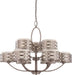 Nuvo Lighting - 60-4730 - Nine Light Chandelier - Harlow - Hazel Bronze