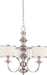 Nuvo Lighting - 60-4734 - Three Light Chandelier - Candice - Brushed Nickel