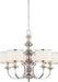Nuvo Lighting - 60-4735 - Five Light Chandelier - Candice - Brushed Nickel