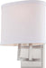 Nuvo Lighting - 60-4751 - One Light Vanity - Gemini - Brushed Nickel