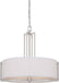 Nuvo Lighting - 60-4756 - Four Light Pendant - Gemini - Brushed Nickel