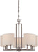 Nuvo Lighting - 60-4855 - Five Light Chandelier - Gemini - Hazel Bronze