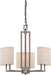 Nuvo Lighting - 60-4857 - Three Light Chandelier - Gemini - Hazel Bronze