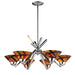 ELK Home - 1475/6JAS - Six Light Chandelier - Refraction - Polished Chrome