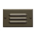 Kichler - 12600AZ - LED Step Light Horiz. Louver - Step And Hall 120V - Architectural Bronze