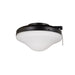 Craftmade - ELK113-1FB-W - LED Fan Light Kit - Light Kit-Bowl,Outdoor - Flat Black