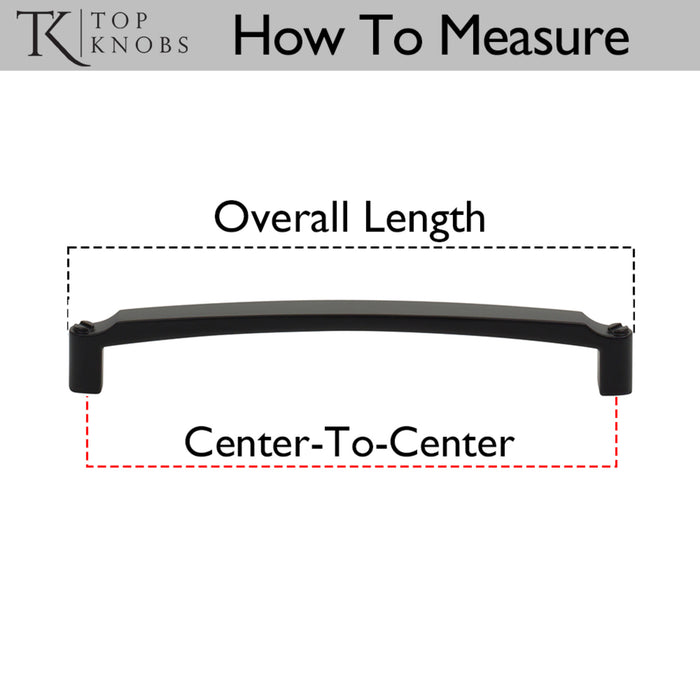 Top Knobs Harrison 2 1/2" Center to Center Bar Pull