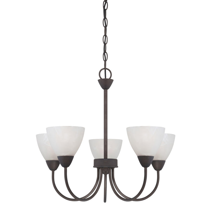 ELK Home - 190006763 - Five Light Chandelier - Tia - Painted Bronze