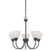 ELK Home - 190006763 - Five Light Chandelier - Tia - Painted Bronze