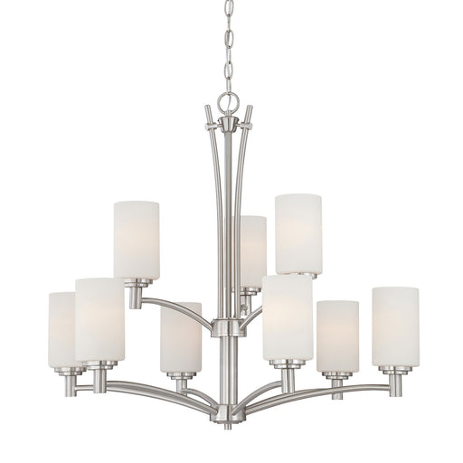 ELK Home - 190042217 - Nine Light Chandelier - Pittman - Brushed Nickel