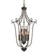 Golden - 6427-9 RBZ - Nine Light Foyer Pendant - Multi-Family - Rubbed Bronze