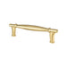 Dierdra 96mm CC Modern Brushed Gold Pull