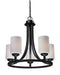 Z-Lite - 2006-5 - Five Light Chandelier - Chambley - Bronze