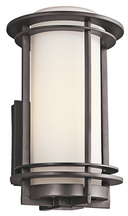 Kichler - 49345AZ - One Light Outdoor Wall Mount - Pacific Edge - Architectural Bronze