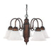 Capital Lighting - 3255BB-118 - Five Light Chandelier - David - Burnished Bronze