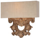 Minka-Lavery - 5200-290 - Two Light Wall Sconce - Abbott Place - Classic Oak Patina