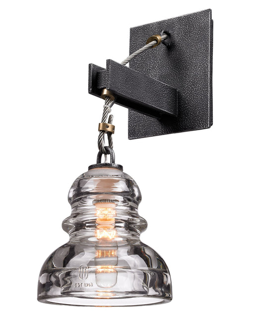 Troy Lighting - B3131-OS - One Light Wall Sconce - Menlo Park - Old Silver