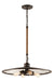 Troy Lighting - F3146-HBZ - Four Light Pendant - Brooklyn - Brooklyn Bronze