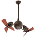 Matthews Fan Company - AQ-TB-WD - 38"Ceiling Fan - Acqua - Textured Bronze