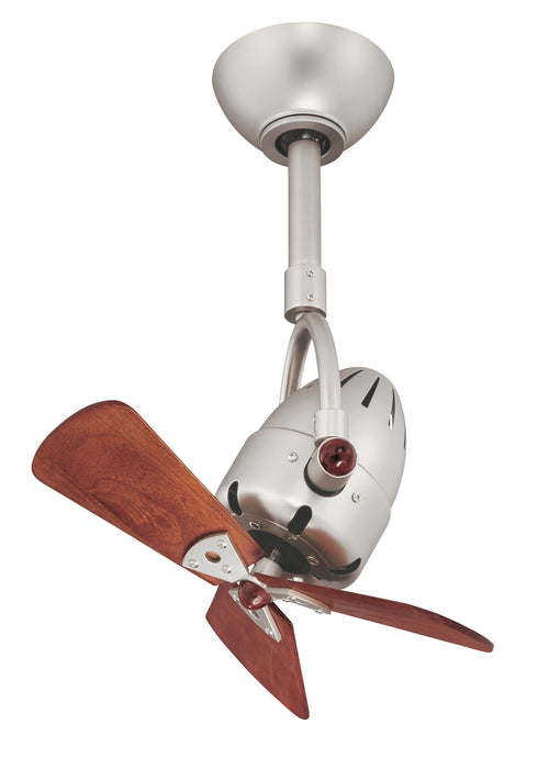 Matthews Fan Company - DI-BN-WD - 16"Ceiling Fan - Diane - Brushed Nickel