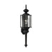 Generation Lighting. - 8510-12 - One Light Outdoor Wall Lantern - Classico - Black