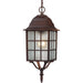 Nuvo Lighting - 60-4912 - One Light Hanging Lantern - Adams - Rustic Bronze