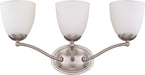 Nuvo Lighting - 60-5033 - Three Light Vanity - Patton - Brushed Nickel