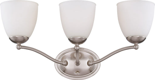 Nuvo Lighting - 60-5033 - Three Light Vanity - Patton - Brushed Nickel