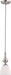 Nuvo Lighting - 60-5037 - One Light Mini Pendant - Patton - Brushed Nickel