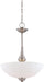 Nuvo Lighting - 60-5038 - Three Light Pendant - Patton - Brushed Nickel