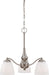 Nuvo Lighting - 60-5042 - Three Light Chandelier - Patton - Brushed Nickel