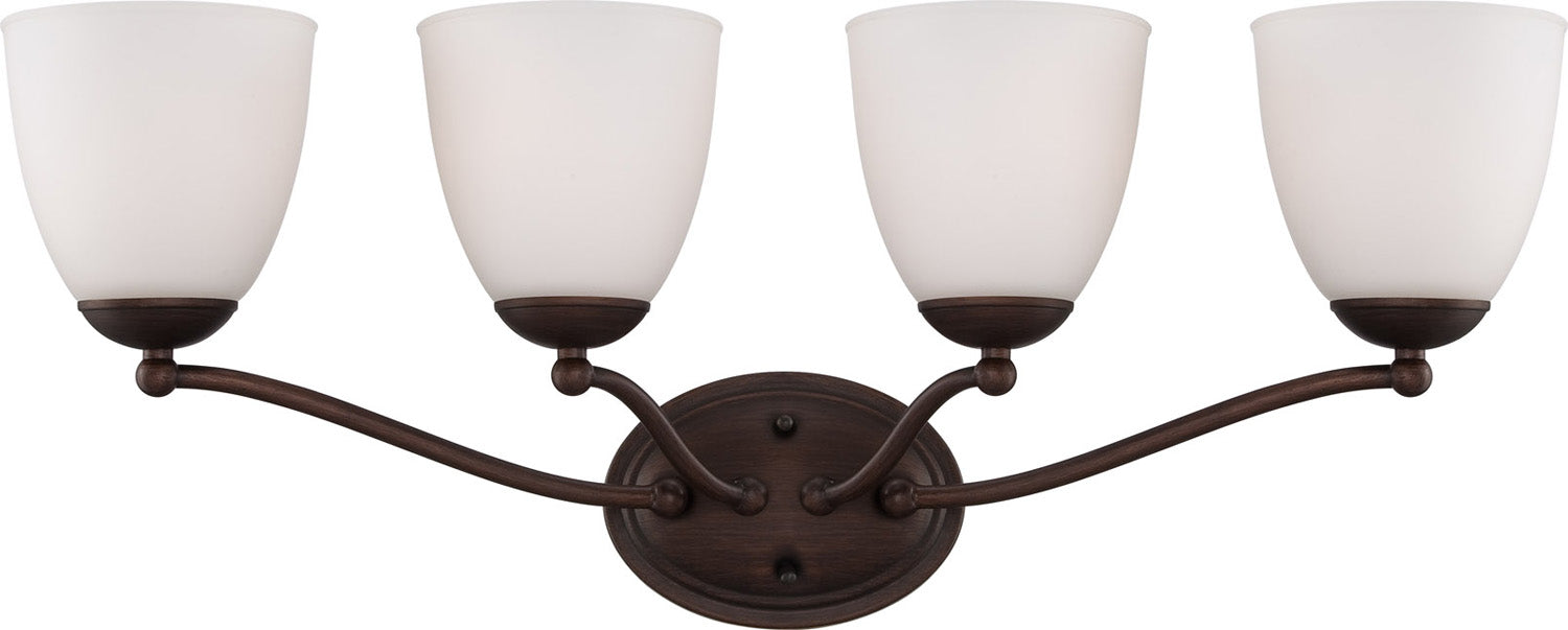 Nuvo Lighting - 60-5134 - Four Light Vanity - Patton - Prairie Bronze