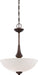 Nuvo Lighting - 60-5138 - Three Light Pendant - Patton - Prairie Bronze