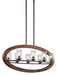 Kichler - 43191AUB - Eight Light Linear Chandelier - Grand Bank - Auburn Stained Finish