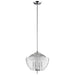 Cyan - 05721 - Four Light Pendant - Empoli - Chrome
