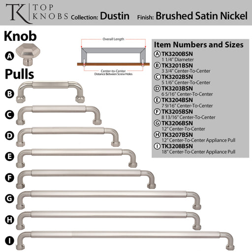 Top Knobs Dustin Geometric Knobs