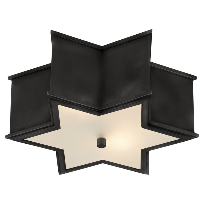 Visual Comfort Signature - AH 4016GM-FG - Two Light Flush Mount - Sophia - Gun Metal