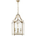 Visual Comfort Signature - CHC 3414GI - Three Light Lantern - French Market - Gilded Iron