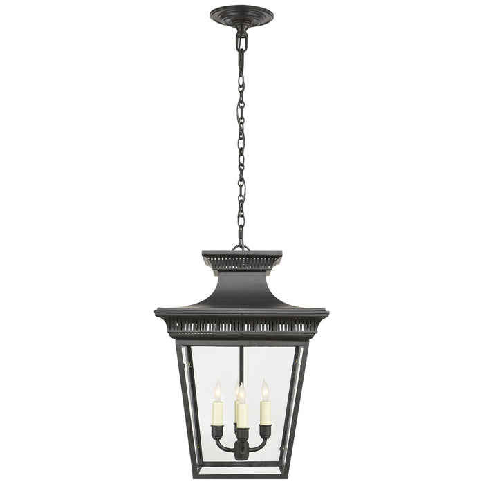 Visual Comfort Signature - CHC 5050BLK - Four Light Lantern - Elsinore - Matte Black