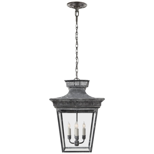 Visual Comfort Signature - CHC 5050WZ - Four Light Lantern - Elsinore - Weathered Zinc