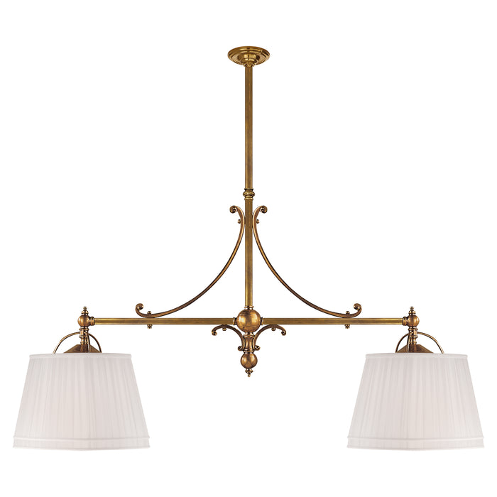 Visual Comfort Signature - CHC 5102AB-L - Four Light Pendant - Sloane - Antique-Burnished Brass