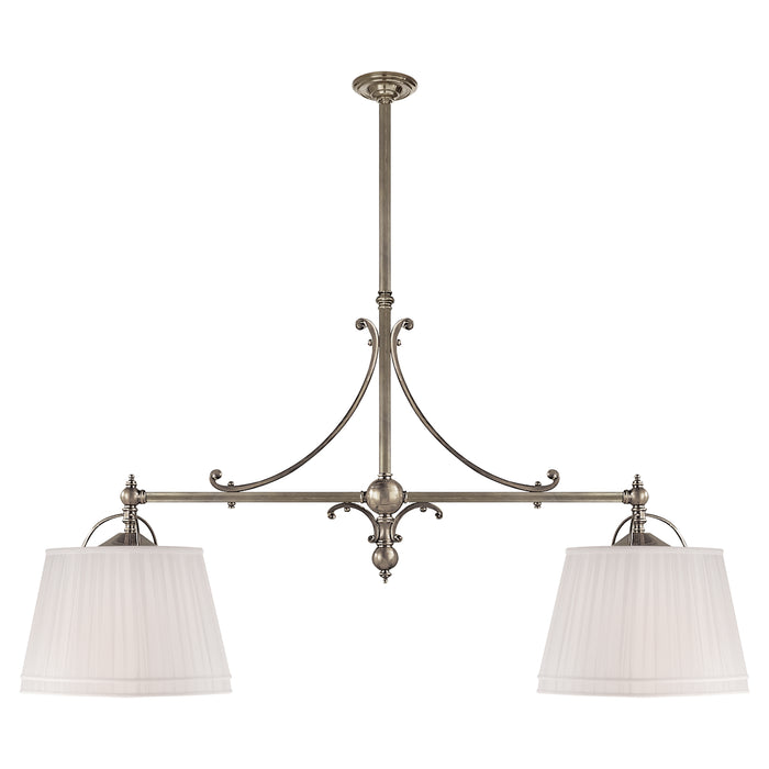 Visual Comfort Signature - CHC 5102AN-L - Four Light Pendant - Sloane - Antique Nickel