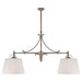 Visual Comfort Signature - CHC 5102AN-L - Four Light Pendant - Sloane - Antique Nickel