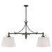 Visual Comfort Signature - CHC 5102BZ-L - Four Light Pendant - Sloane - Bronze