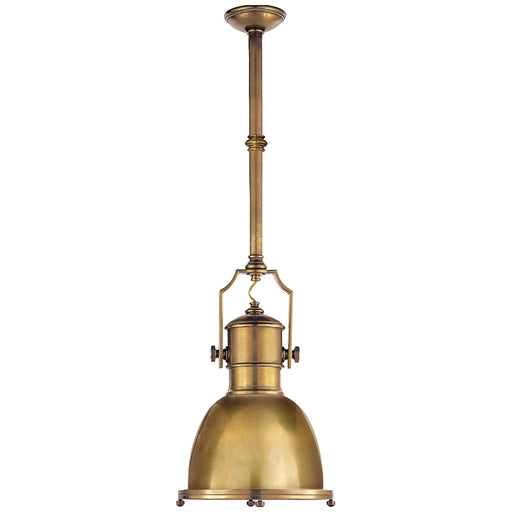 Visual Comfort Signature - CHC 5133AB-AB - One Light Pendant - Country Industrial - Antique-Burnished Brass