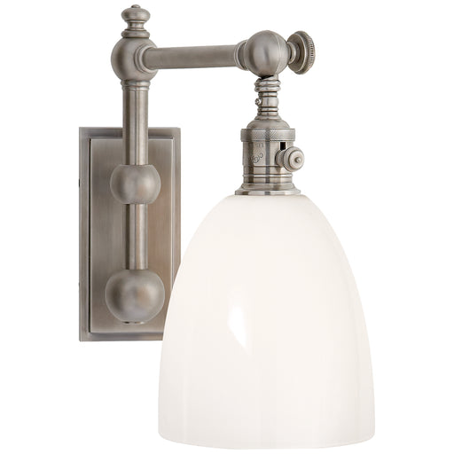 Visual Comfort Signature - CHD 2153AN-WG - One Light Wall Sconce - Pimlico - Antique Nickel