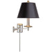 Visual Comfort Signature - CHD 5101PN-B - One Light Swing Arm Wall Lamp - Dorchester Swing Arm - Polished Nickel